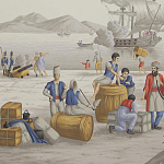 Обои ручная роспись Views of Italy Charvet варинант исполнения - 1 | Loft Concept в Челябинске