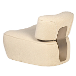 Кресло бежевое без подлокотников с обивкой из ткани букле Space of Freedom варинант исполнения - 2 | Loft Concept в Челябинске