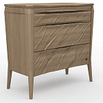 Комод из массива дуба с 3-мя ящиками Tasteful Furniture варинант исполнения - 1 | Loft Concept в Челябинске