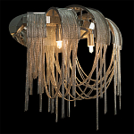 Бра с металиическими цепочками и дугообразными элементами Atlantis Chain варинант исполнения - 6 | Loft Concept в Челябинске