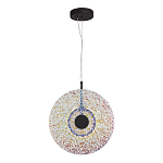 Подвесной светильник из фактурного двойного стекла Heterochromia варинант исполнения - 1 | Loft Concept в Челябинске