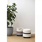 Пуф с плетеной светло-бежевой обивкой Serene Holidays варинант исполнения - 4 | Loft Concept в Челябинске