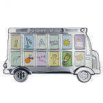 Фоторамка детская Childhood Corner Bus 12 фото варинант исполнения - 1 | Loft Concept в Челябинске