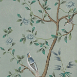 Обои ручная роспись Nordic Garden Ullswater варинант исполнения - 3 | Loft Concept в Челябинске