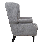 Кресло Charlie Armchair grey velour варинант исполнения - 2 | Loft Concept в Челябинске