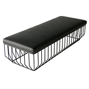 Банкетка Reza Feiz leather Bench