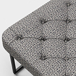 Мебельная ткань Шенилл серый цвет 142 см T4-46 варинант исполнения - 10 | Loft Concept в Челябинске