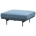 Оттоманка голубая Vergil Blue Ottoman варинант исполнения - 1 | Loft Concept в Челябинске