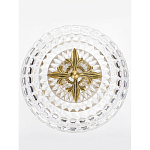 Конфетница из прозрачного рельефного стекла Eden Garden варинант исполнения - 3 | Loft Concept в Челябинске