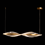 Люстра линейная с изогнутым плафоном Wave Line варинант исполнения - 3 | Loft Concept в Челябинске