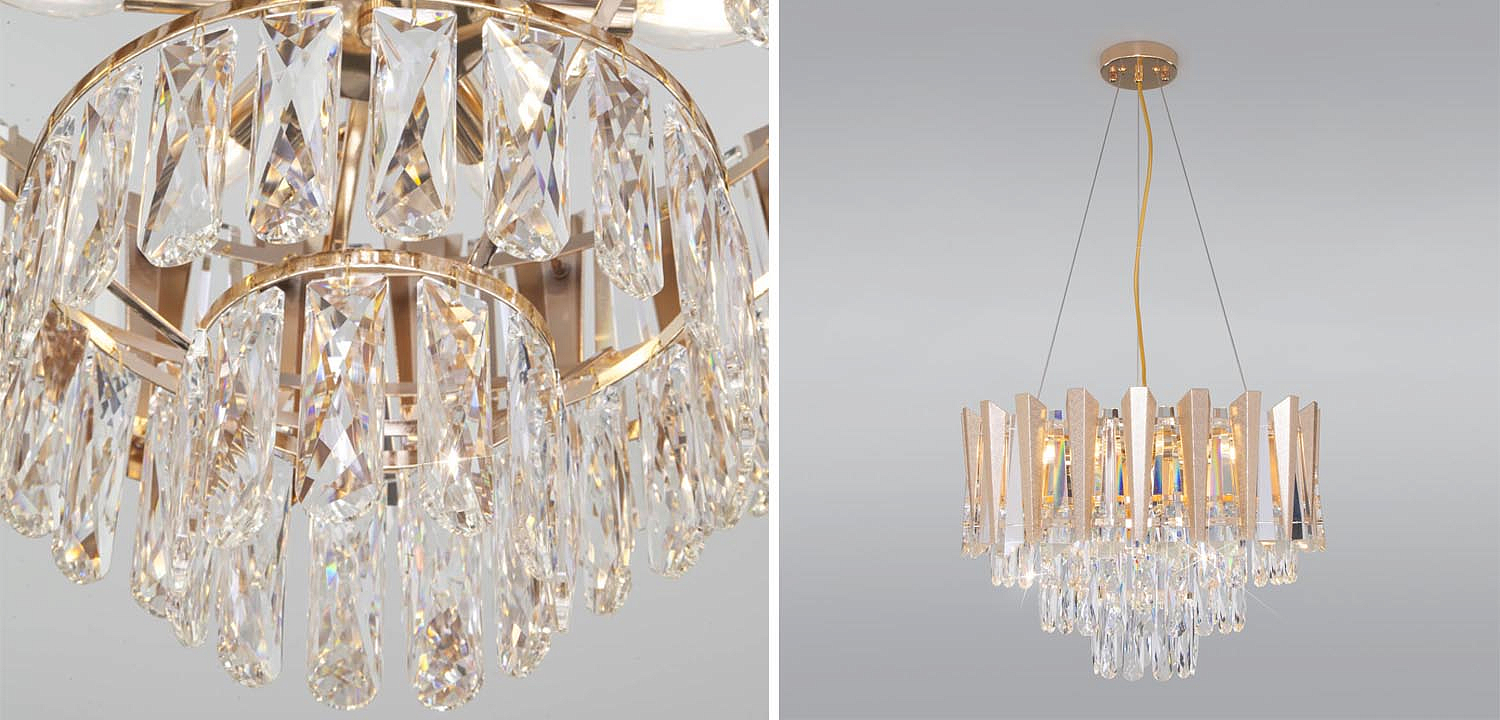 Люстра Crystal Edge Chandelier Люстра Crystal Edge Chandelier - Loft-Concept в Челябинске
