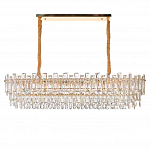 Люстра овальная с хрустальными подвесками Gorgeous Crystal Light варинант исполнения - 3 | Loft Concept в Челябинске