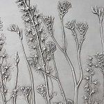 Панно Серые цветы варинант исполнения - 4 | Loft Concept в Челябинске