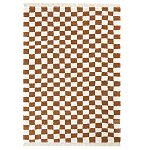 Ковер с шахматным принтом Chess Layout с эффектом шерсти варинант исполнения - 2 | Loft Concept в Челябинске