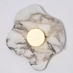 Бра с основанием волнистой формы Shaw Marble Lighting варинант исполнения - 1 | Loft Concept в Челябинске