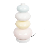 Настольная лампа из стеклянных сфер в пастельных тонах Высота 40 см Pastel Lunaria варинант исполнения - 2 | Loft Concept в Челябинске