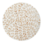 Столик с инкрустацией с перламутровым узором Jean Cream варинант исполнения - 2 | Loft Concept в Челябинске