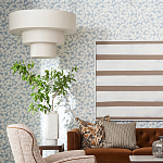 Люстра круглая трехъярусная с тканевыми абажурами Light Soft Glow варинант исполнения - 4 | Loft Concept в Челябинске