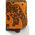 Пуф Wakonda Terracotta Tiger Mountain с Круглыми ножками  варинант исполнения - 3 | Loft Concept в Челябинске