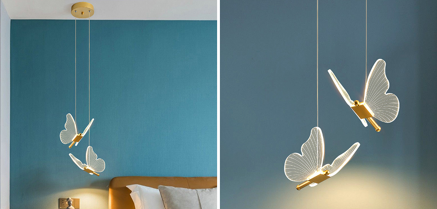 Butterfly Double Pendant Lamp D Butterfly Double Pendant Lamp D - Loft-Concept в Челябинске
