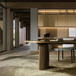 Дизайнерский рабочий стол из металла BLEVIO Table варинант исполнения - 6 | Loft Concept в Челябинске