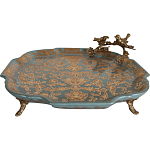 Блюдо фарфоровое Птичий взгляд Lolo варинант исполнения - 2 | Loft Concept в Челябинске