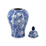 Ваза с крышкой в китайском стиле Гранатовое дерево Blooming Pomegranate варинант исполнения - 4 | Loft Concept в Челябинске