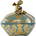 Фарфоровая шкатулка Angel with a rose варинант исполнения - 1 | Loft Concept в Челябинске