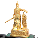 Настольный письменный набор из малахита и долерита Leader Organizer варинант исполнения - 3 | Loft Concept в Челябинске