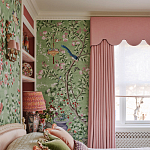 Обои ручная роспись Belvoir Pistachio варинант исполнения - 3 | Loft Concept в Челябинске