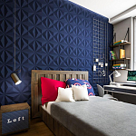 Гипсовая 3D Панель M-101 варинант исполнения - 2 | Loft Concept в Челябинске