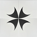 Дизайнерская плитка с узором Комета варинант исполнения - 1 | Loft Concept в Челябинске