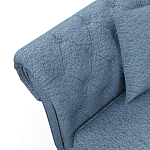 Мебельная ткань Шенилл голубой цвет 138 см T4-26 варинант исполнения - 6 | Loft Concept в Челябинске