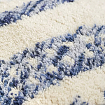 Чехол на подушку с узором в этно-стиле Blue Ikat варинант исполнения - 3 | Loft Concept в Челябинске