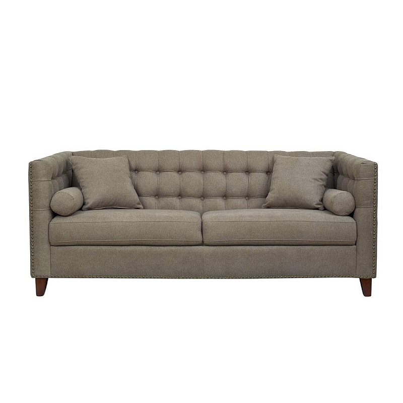 Диван LAMPERT SOFA Бежево-серый Диван LAMPERT SOFA Бежево-серый в Челябинске | Loft Concept