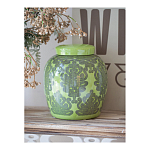 Банка с крышкой Porcelain Malachite Jar варинант исполнения - 3 | Loft Concept в Челябинске