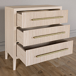 Комод Primo с 3 выдвижными ящиками Светлый дуб варинант исполнения - 5 | Loft Concept в Челябинске