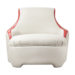 Премиальное кресло с вставками из кожи Holland варинант исполнения - 1 | Loft Concept в Челябинске