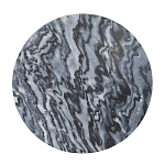 Столик кофейный с столешницей из черного мрамора Compact Black Marble Table варинант исполнения - 4 | Loft Concept в Челябинске