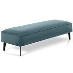 Мягкая банкетка с велюровой обивкой Velours варинант исполнения - 5 | Loft Concept в Челябинске