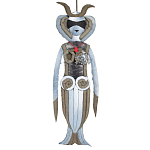 Кукла из джинсовой одежды и армейских палаток Rusalka Jeans&Tents варинант исполнения - 1 | Loft Concept в Челябинске