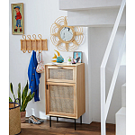 Настенная вешалка из ротанга Wila Wall Hanger M варинант исполнения - 5 | Loft Concept в Челябинске