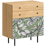 Комод с принтом на ящиках Elise Chest of Drawers варинант исполнения - 3 | Loft Concept в Челябинске