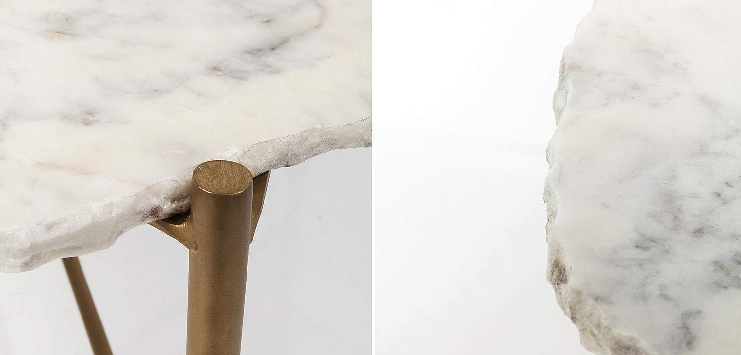 Кофейный стол White Stone - Loft-Concept в Челябинске