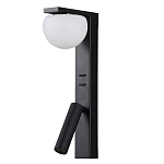 Бра с белым полусферическим плафоном и цилиндрическим поворотным спотом Trumpet Wall Lamp варинант исполнения - 1 | Loft Concept в Челябинске