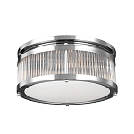 Потолочный светильник с цилиндрическим плафоном из рифленого прозрачного стекла Feiss варинант исполнения - 5 | Loft Concept в Челябинске