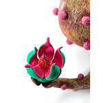 Статуэтка тропический фрукт Pandora Tropical Fruit Fuchsia Green Brown Flower варинант исполнения - 1 | Loft Concept в Челябинске