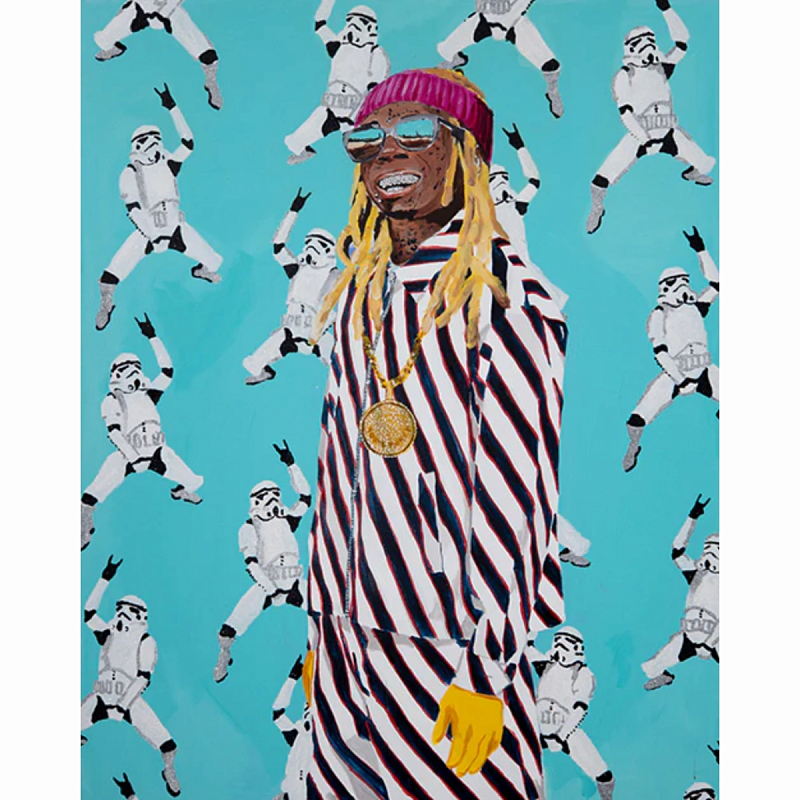 Картина Weezy May the Force Be With You Мульти Картина Weezy May the Force Be With You Мульти в Челябинске | Loft Concept