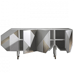 Комод с фасадом из геометрических фигур Coleccion Alexandra варинант исполнения - 1 | Loft Concept в Челябинске