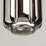 Люстра с 5-ю плафонами серого цвета Smoked Prism варинант исполнения - 5 | Loft Concept в Челябинске